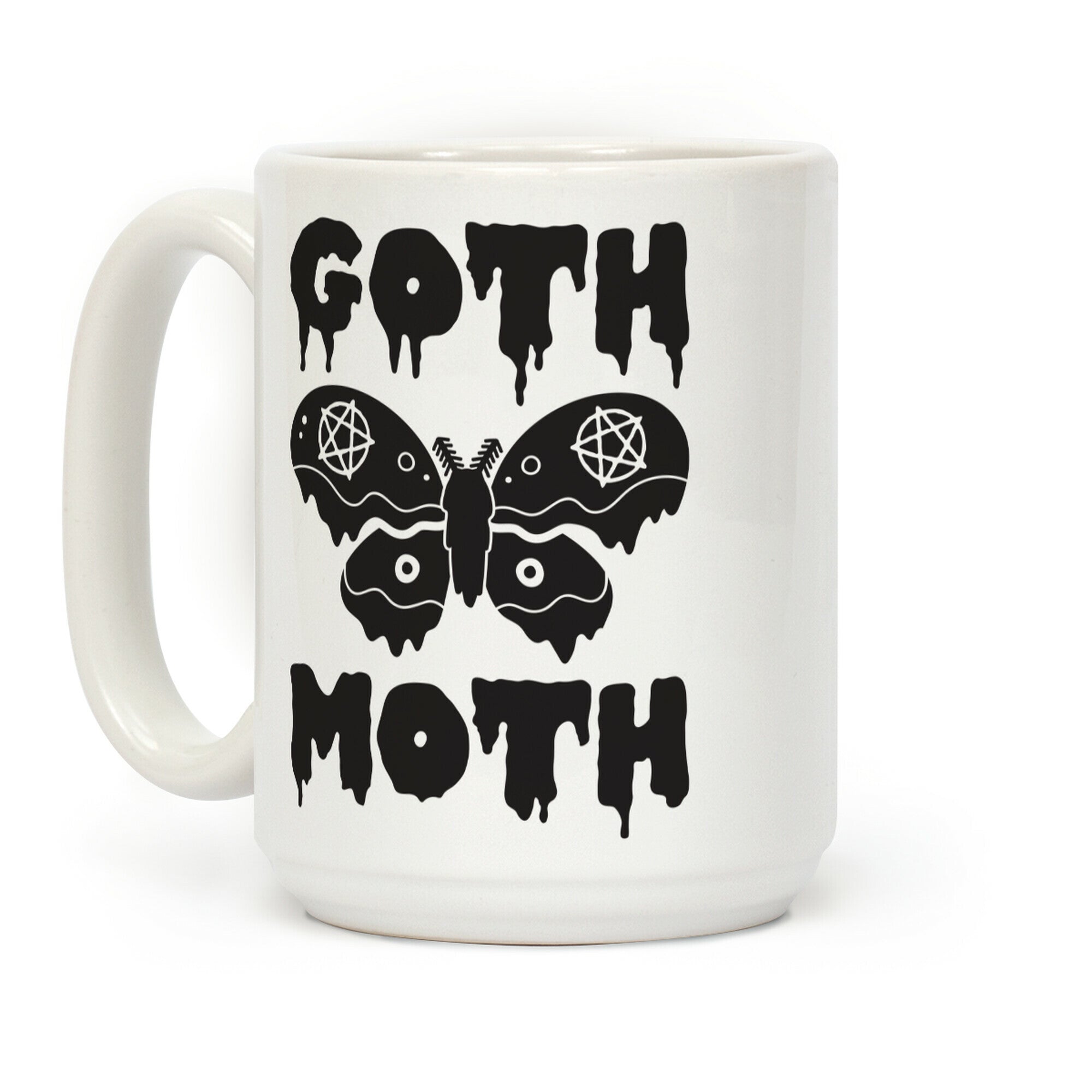 Goth Moth Coffee Mug
